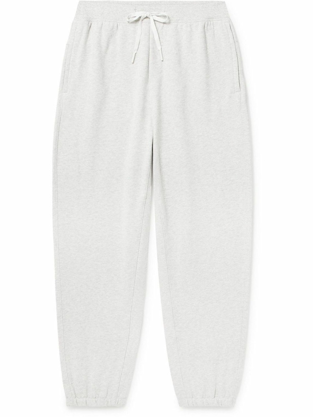 Photo: Lululemon - Steady State Cotton-Blend Jersey Sweatpants - Gray