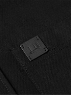 Dunhill - Logo-Appliquéd Denim Overshirt - Black