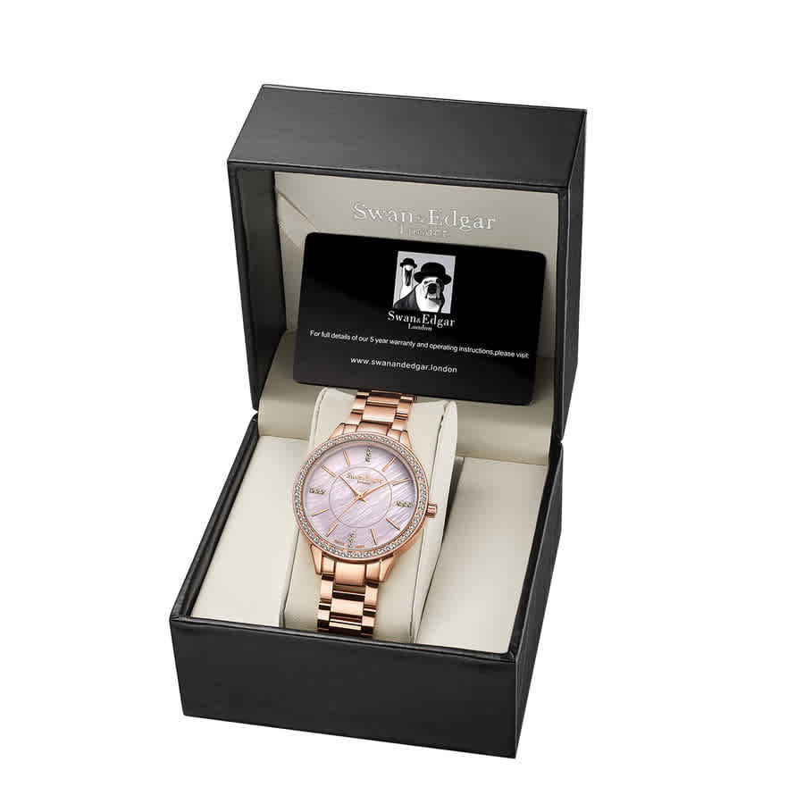 Swan & Edgar Pearlescent Quartz Ladies Watch SEL011