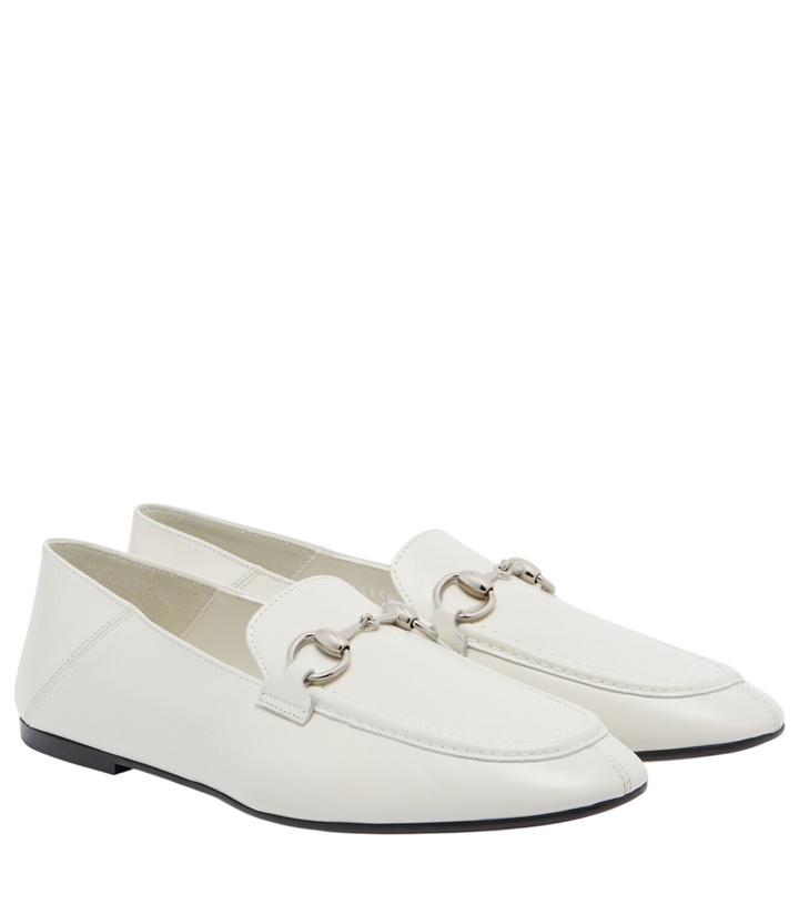 Photo: Gucci Jordaan Horsebit leather loafers