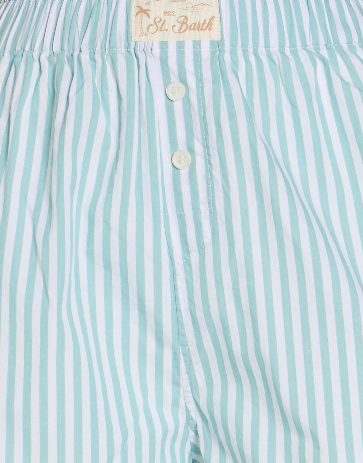 Mc2 Saint Barth Womens Shorts & Bermuda Shorts in Light green
