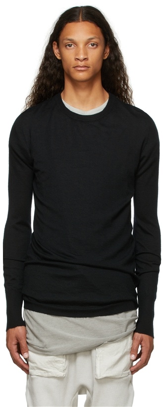 Photo: Boris Bidjan Saberi Black Cashmere KN1.1 Sweater