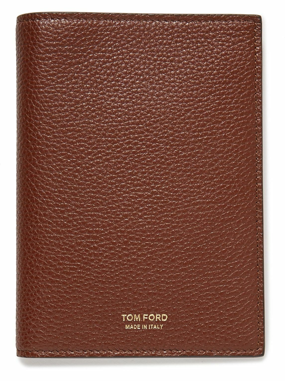 TOM FORD - Full-Grain Leather Passport Holder TOM FORD