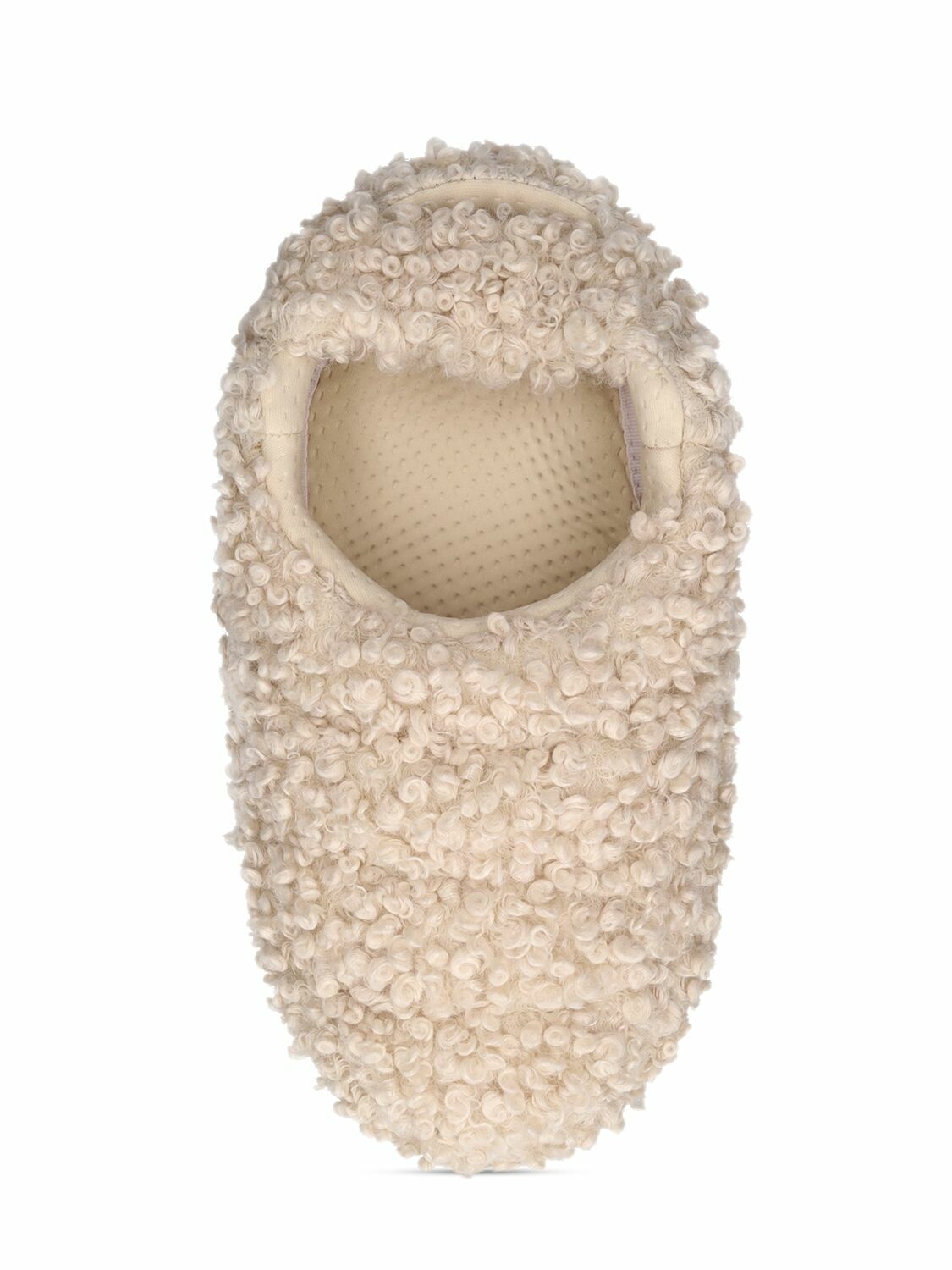MOON BOOT - Curly Faux Fur Mules Moon Boot