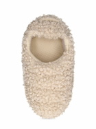 MOON BOOT - Curly Faux Fur Mules
