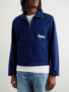 Cherry Los Angeles - Jersey Zip-Up Jacket - Blue