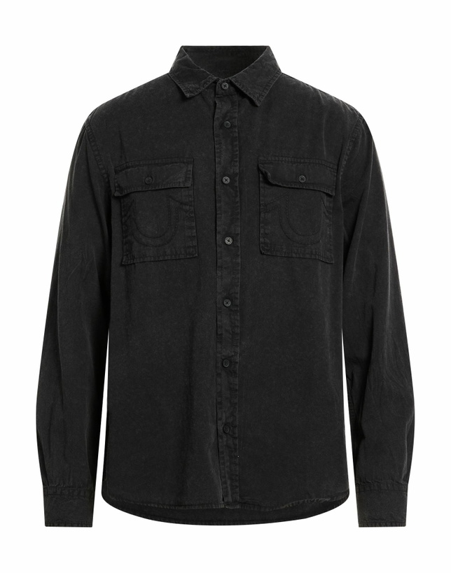 Photo: True Religion Mens Denim shirt in Black