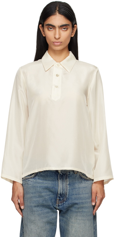 Photo: visvim Off-White Ilsa Polo