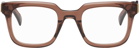 Dunhill Brown Square Glasses