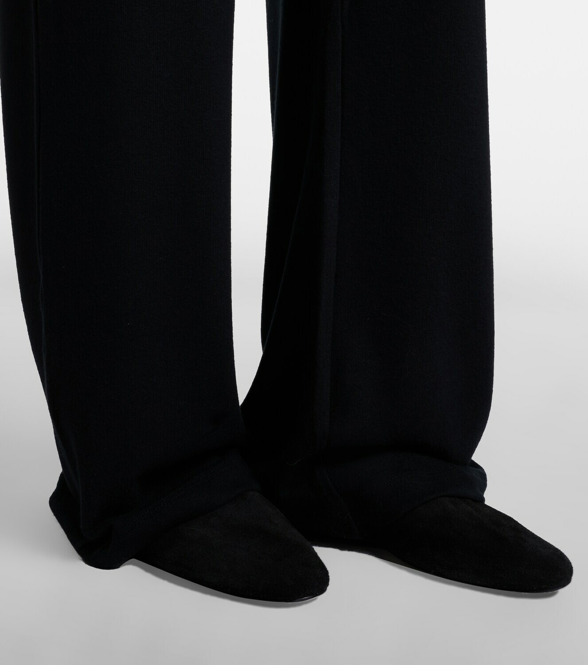 Leset Lauren jersey wide-leg pants
