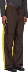 SC103 SSENSE Exclusive Brown & Yellow Prize Trousers