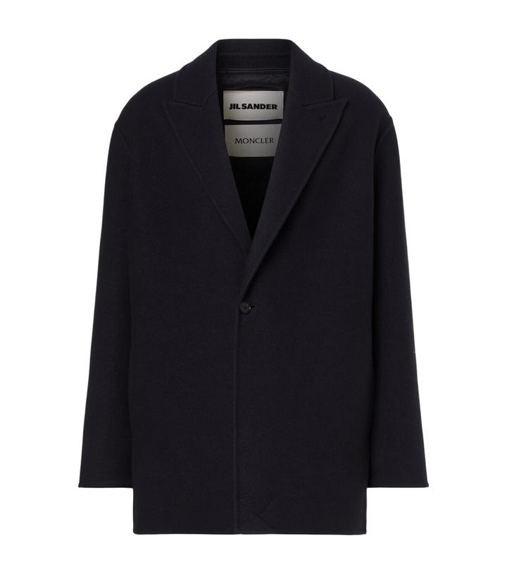 Photo: Moncler Genius x Jil Sander virgin wool coat