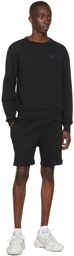 Acne Studios Black Cotton Sweatshirt