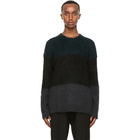 Isabel Benenato Multicolor Brushed Mohair Sweater