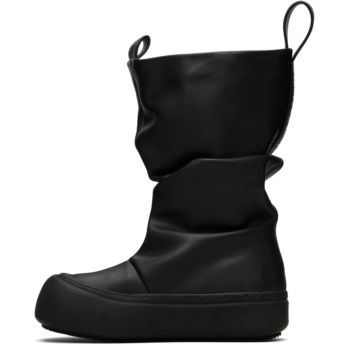 YUME YUME Black Low Fisherman Chelsea Boots