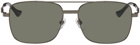 Gucci Gunmetal Square Sunglasses