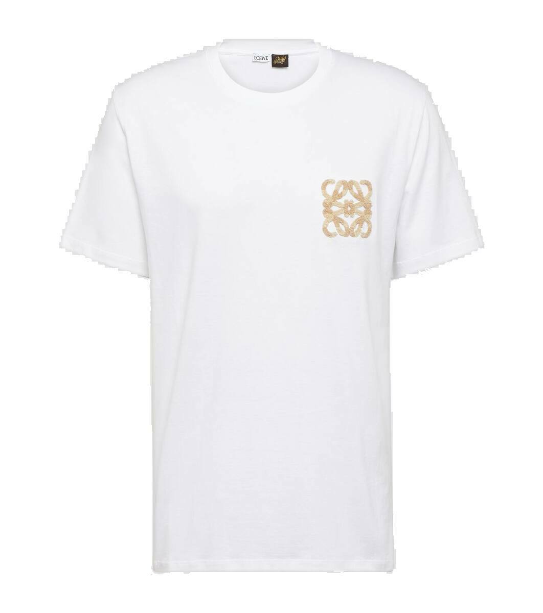 【LOEWE】Paula's Ibiza プリントコットンジャージーTシャツ Paula's Ibiza printed cotton jersey T-shirt in brown - Loewe