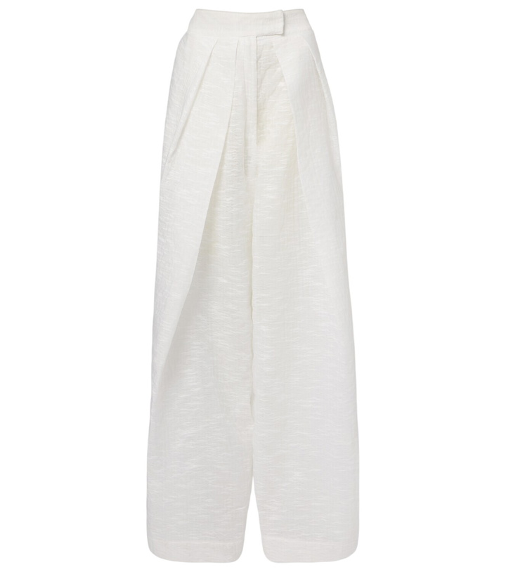 Photo: Maticevski Hello Sailor pleated wide-leg pants