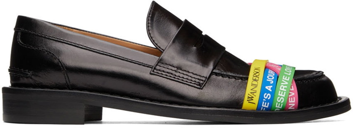 Photo: JW Anderson Black Elastic Loafers