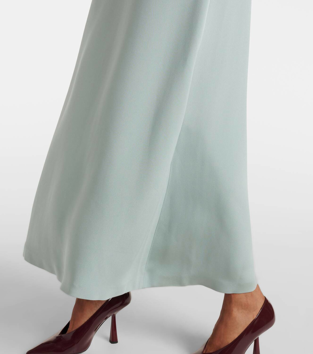 Loro Piana Peggie silk cady gown