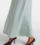 Loro Piana Peggie silk cady gown