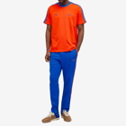 Adidas x Wales Bonner Short Sleeve T-Shirt in Bold Orange/Team Royal Blue