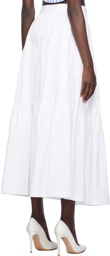 Staud White Sea Skirt