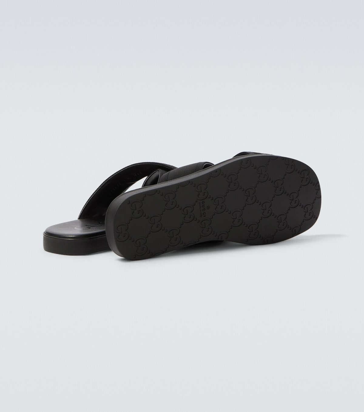 Gucci Logo jacquard sandals