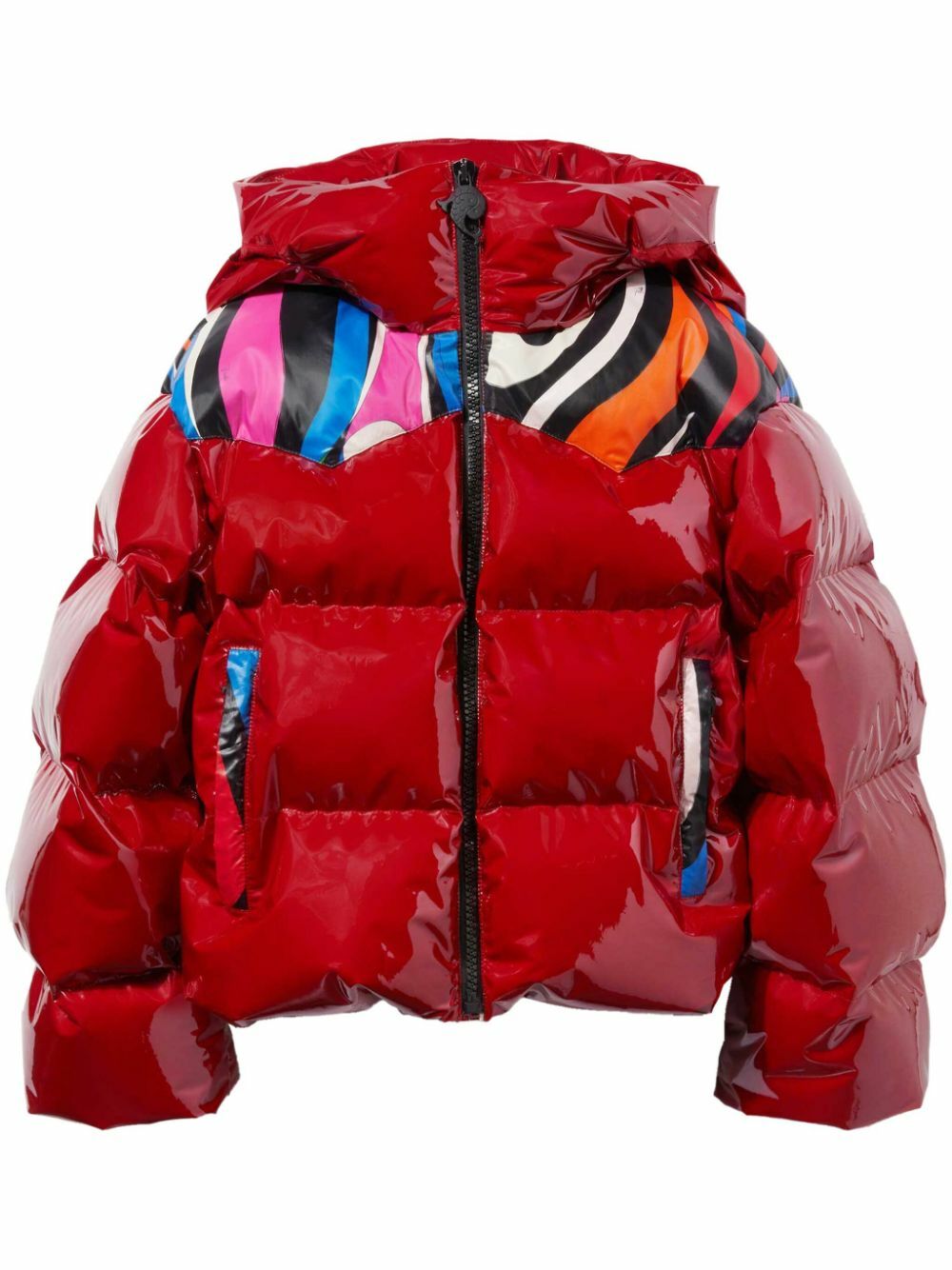 関税送料込Emilio Pucci Puffer Jacket PUCCI Iride-Print Puffer Jacket Emilio Pucci