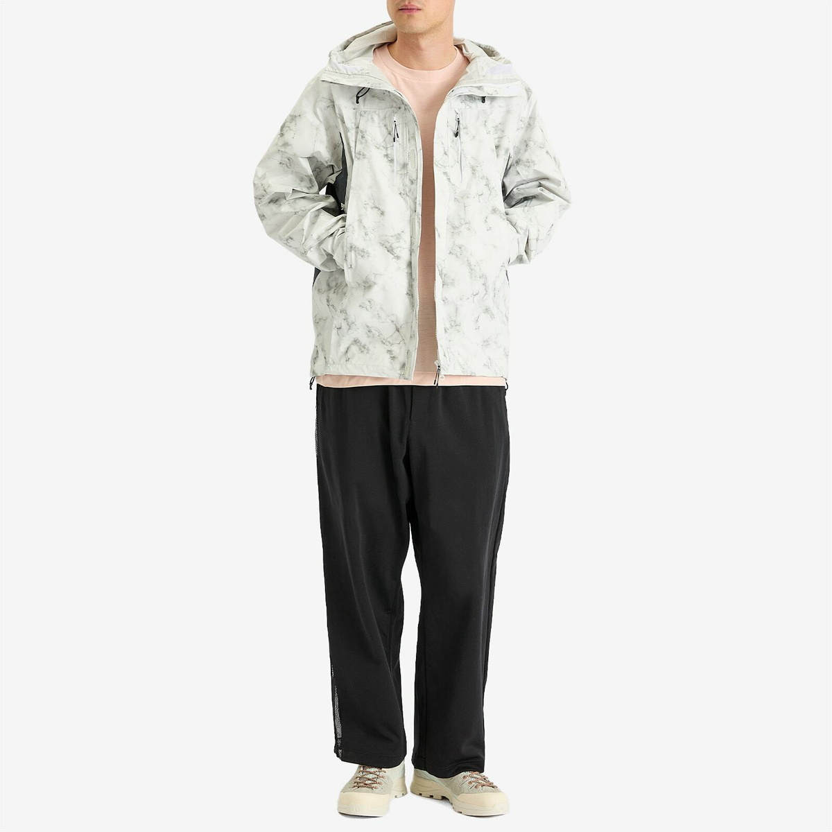 Uniform Experiment Men's Marble Mountain Parka Jacket in White