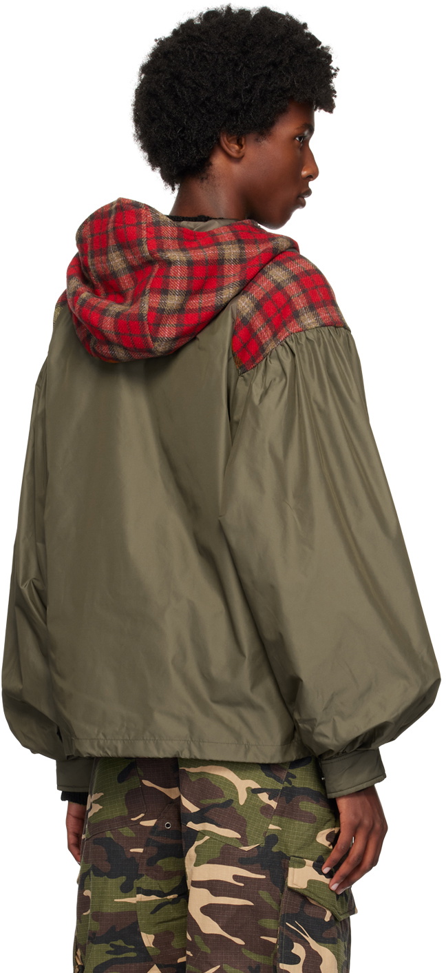 Andersson Bell Khaki Puff Sleeve Harness Jacket Andersson Bell