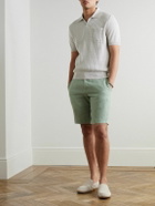 Paul Smith - Straight-Leg Linen Bermuda Shorts - Green