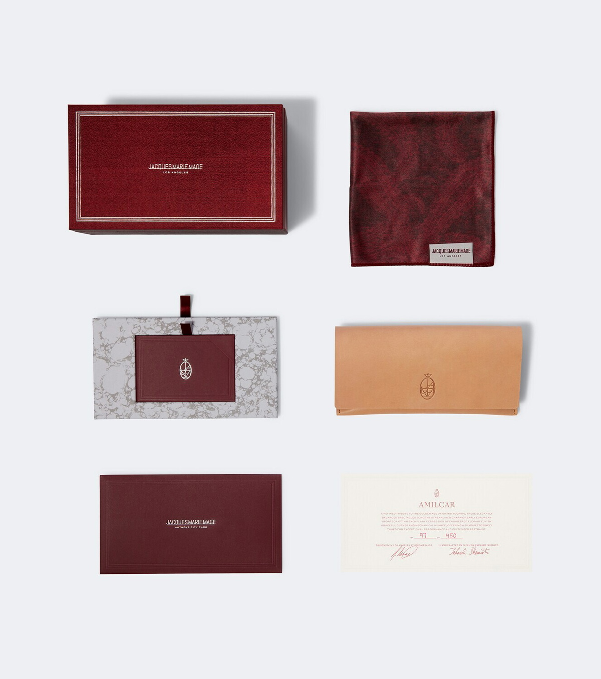 Jacques Marie Mage Amilcar square sunglasses