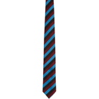 Prada Black Jacquard Logo Tie
