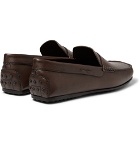 Tod's - City Gommino Leather Penny Loafers - Men - Brown