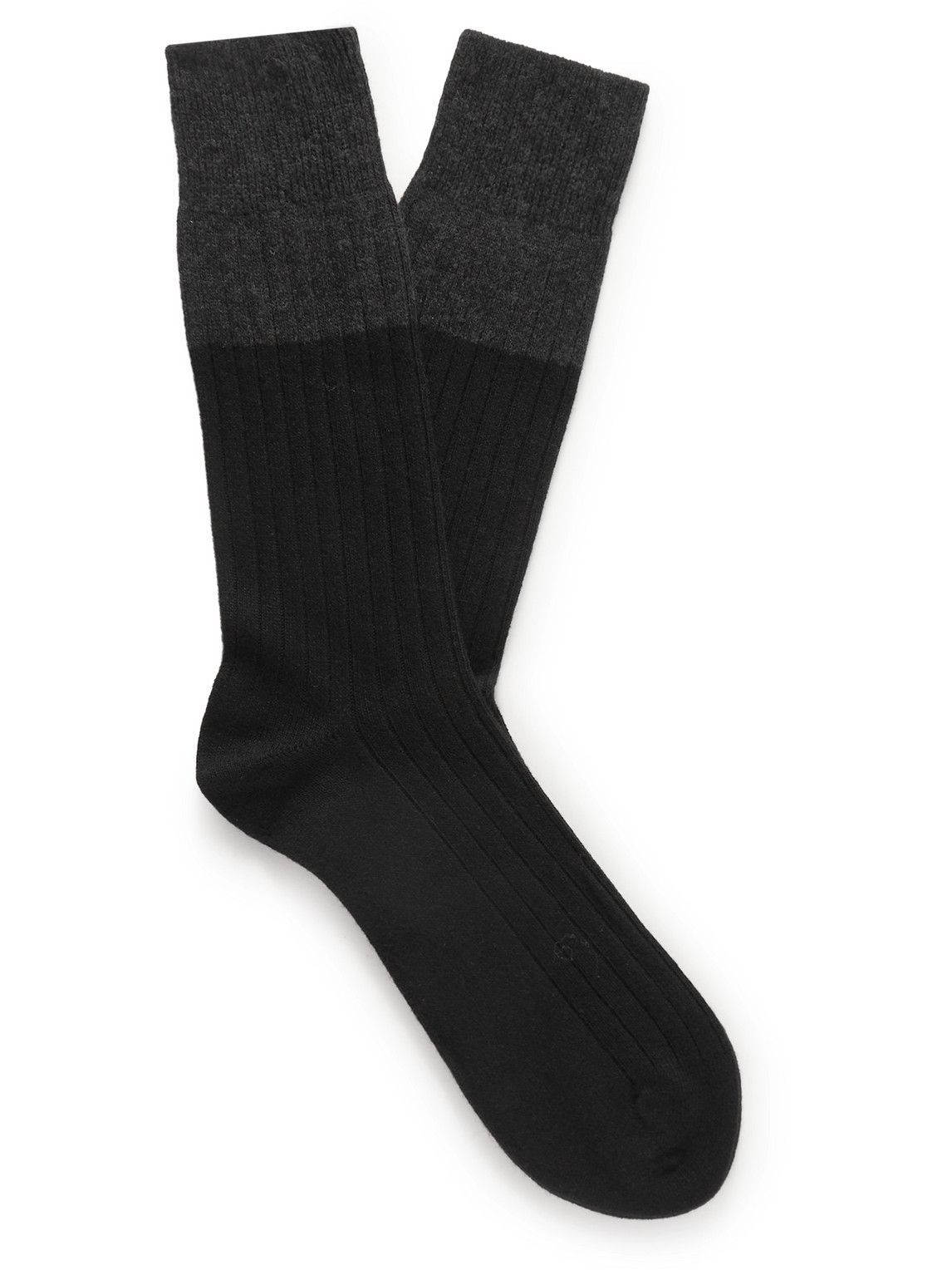 NN07 - Colour-Block Ribbed-Knit Socks NN07