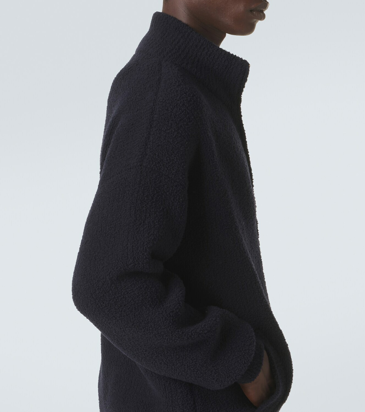 Umit Benan Suvretta wool-blend zip-up cardigan