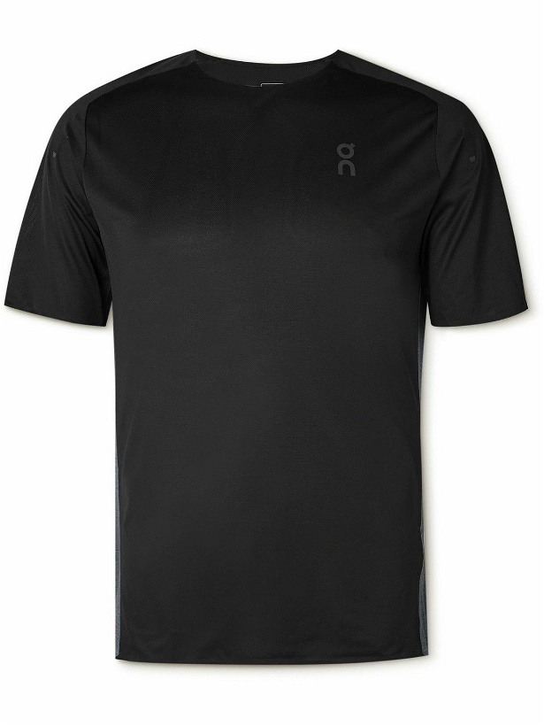 Photo: ON - Performance Recycled-Mesh and Jersey T-Shirt - Black