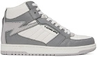 BAPE Gray & White STA 88 Mid #1 M1 Sneakers