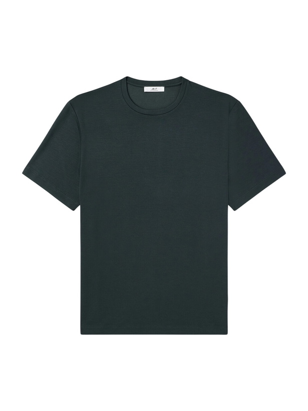 Photo: Mr P. - Cotton and Lyocell-Blend Jersey T-Shirt - Green