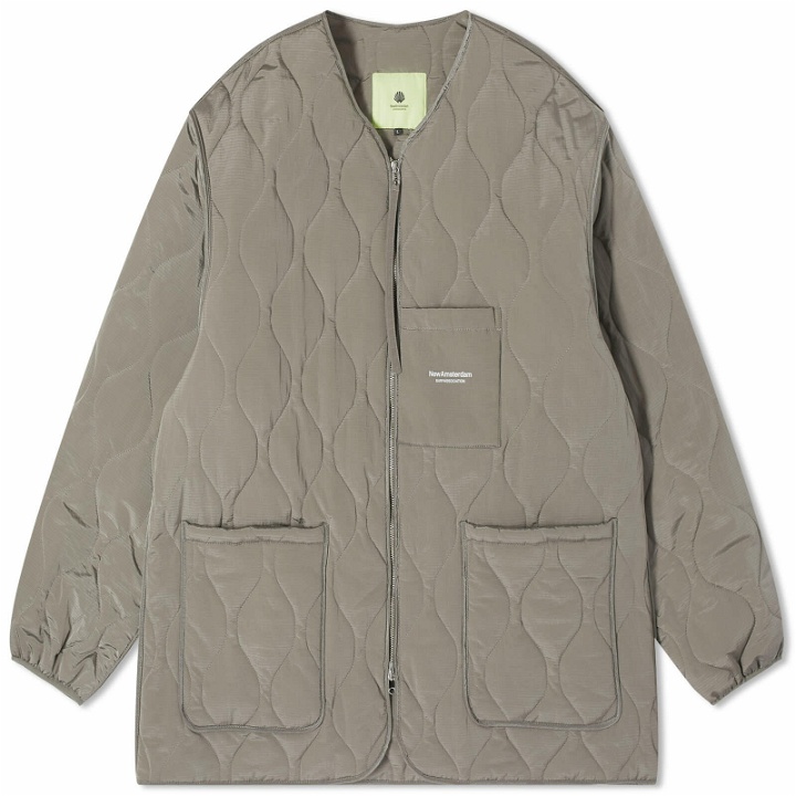 Photo: New Amsterdam Surf Association Men's Current Liner Jacket in Taupe