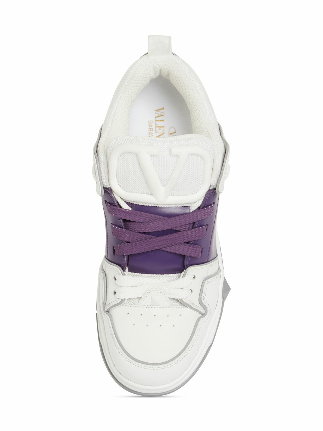 VALENTINO GARAVANI - Open Skate Leather Low Top Sneakers