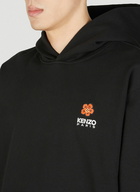 Boke Flower Hooded Sweatshirt in Black