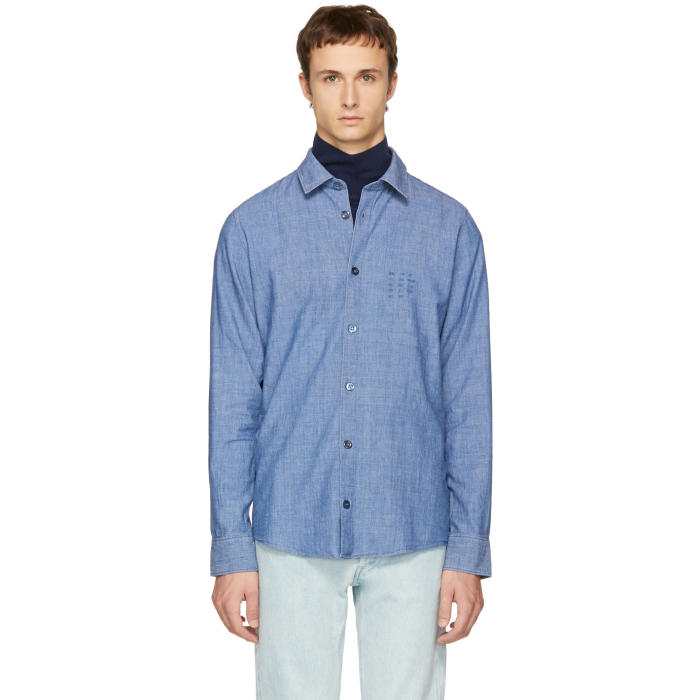 Photo: A.P.C. Indigo Winter 87 Shirt