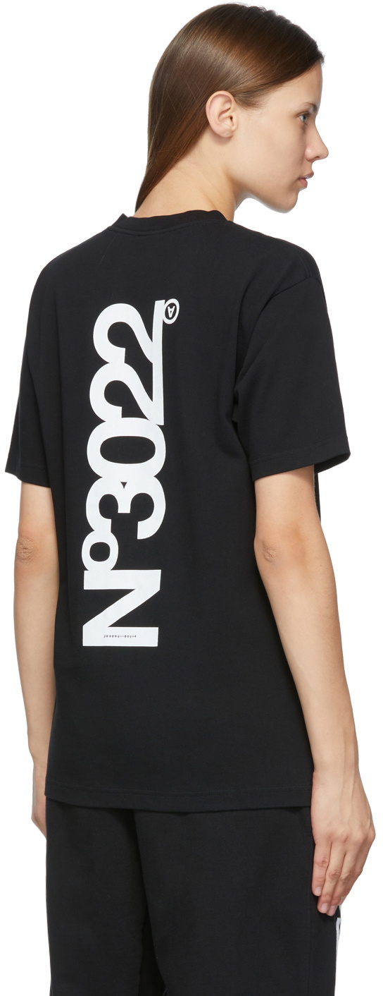 Aitor Throup’s TheDSA SSENSE Exclusive Black 'N.3022' T-Shirt