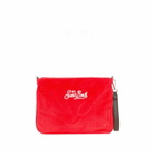 MC2 Saint Barth Parisienne Red Corduroy Cross-body Pouch Bag