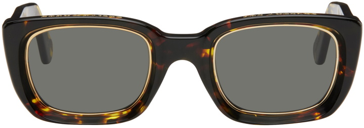 Photo: RETROSUPERFUTURE Tortoiseshell Born X Raised Edition Lira Sunglasses