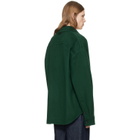 Marni Green Wool-Cashmere Jacket