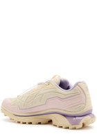 Salomon XT-Slate Panelled Mesh Sneakers Cream
