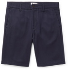 NN07 - Crown Tencel Shorts - Blue